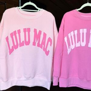 light pink lulu mac sweatshirt b6ec